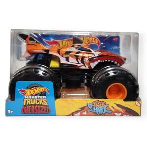 Hot Wheels Monster Trucks Oversized Tiger Shark (Mattel, 2022) New Sealed